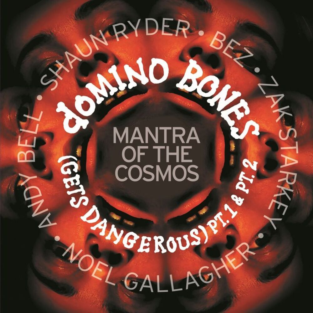 Mantra of the Cosmos - Domino Bones Parts 1 & 2 - Clear Vinyl  7-INCH SINGLE